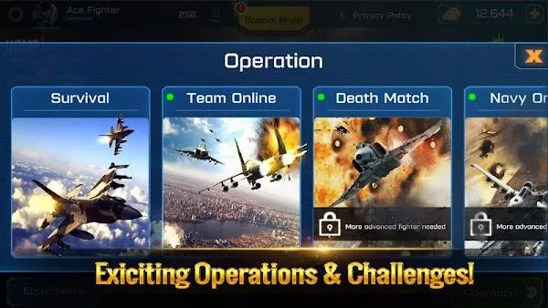 ace fighter mod apk 2022