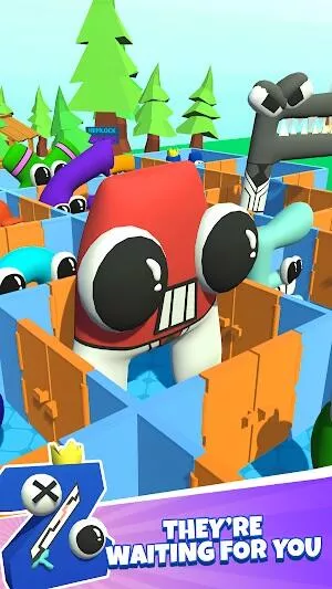 alphabet room maze mod apk