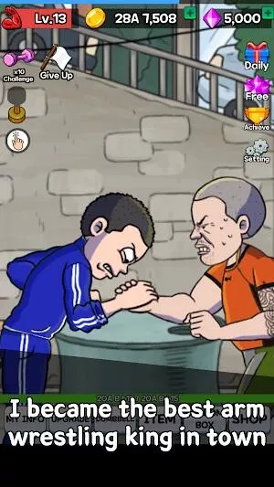 arm wrestling clicker mod apk unlimited gems