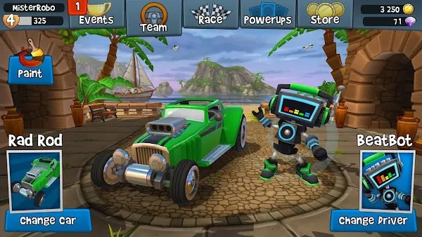 bb racing 2 mod apk offline