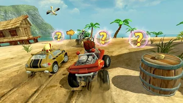 beach buggy racing mod apk uang tak terbatas