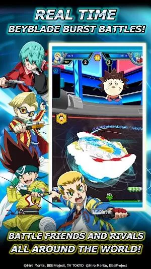 beyblade burst rivals mod apk unlimited money and gems