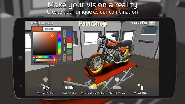 cafe racer garage mod apk