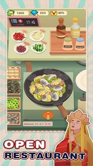 cooking papa cookstar mod apk