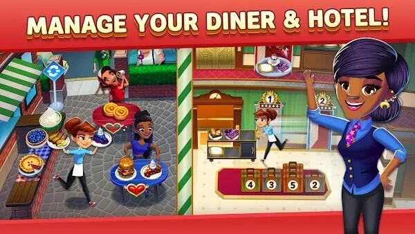 diner dash adventures mod apk download