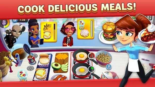 diner dash adventures mod apk unlimited gems