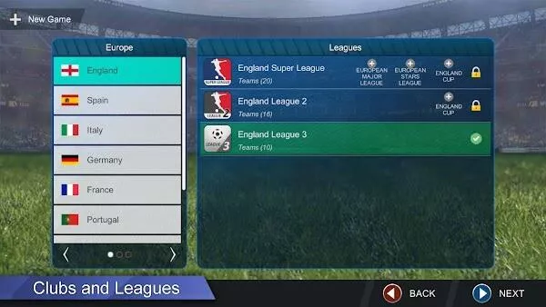 download game pro league soccer mod apk