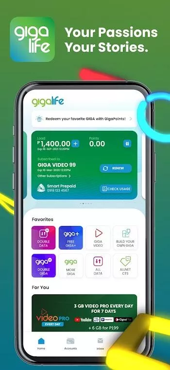 gigalife mod apk unlimited points 2021