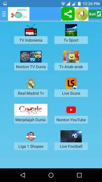 gratisoe tv mod apk unlocked all