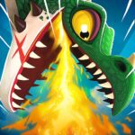 Голодный Dragon Mod Apk 5.2 (неограниченные деньги, драгоценные камни)