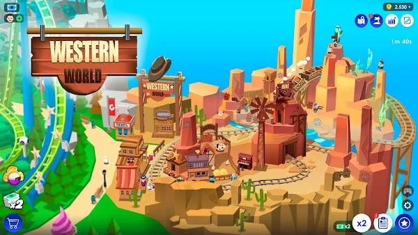 idle theme park tycoon mod apk 2022