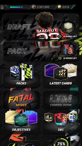 madfut 22 mod apk all cards