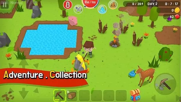 mine survival mod apk