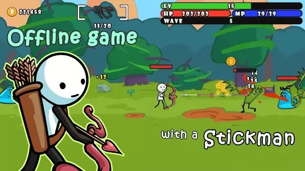 one gun stickman mod apk download