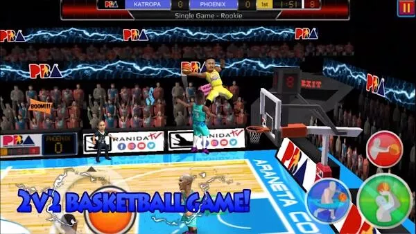 pba basketball slam mod apk