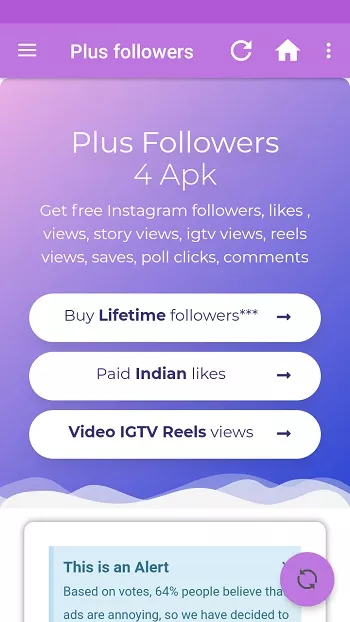 plus followers 4 apk mod red version free download latest version