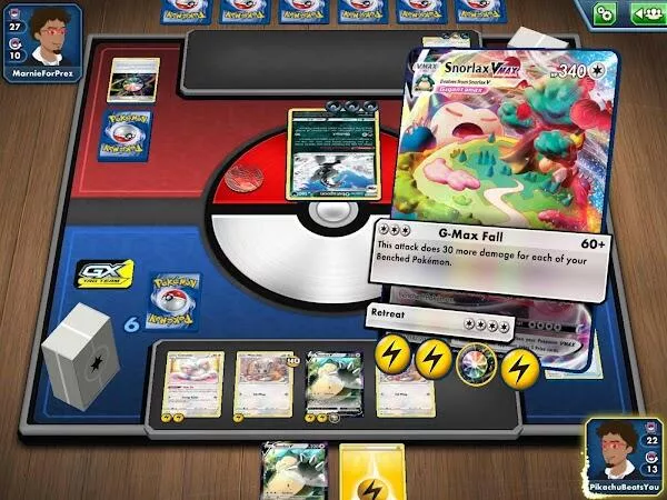 pokémon tcg online apk mod