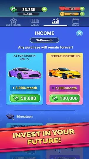 rich inc mod apk