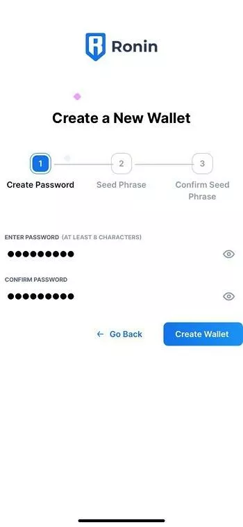 ronin wallet apk ios