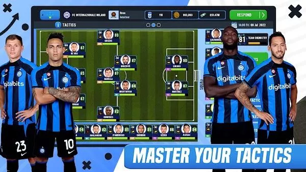 soccer manager 2023 mod apk unlimited money