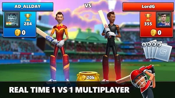 stick cricket live mod apk unlimited money