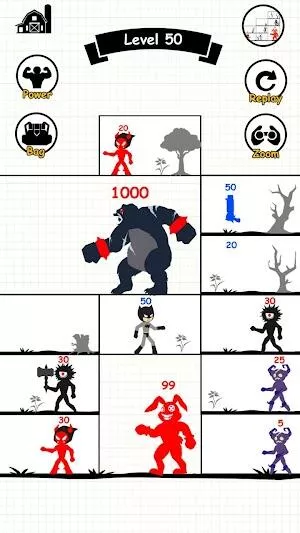 stick fight endless battle mod apk unlimited money