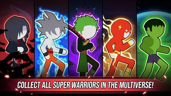 super stickman dragon warriors mod apk 2022