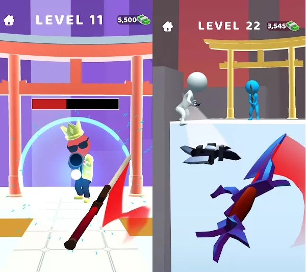 download sword play ninja slice runner 3d mod apk free for android