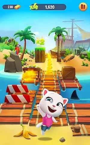 talking tom gold run mod apk uang tak terbatas