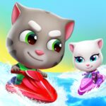 Talking Tom Jetski 2 Mod APK 1.5.3.497 (uang tanpa batas, permata)