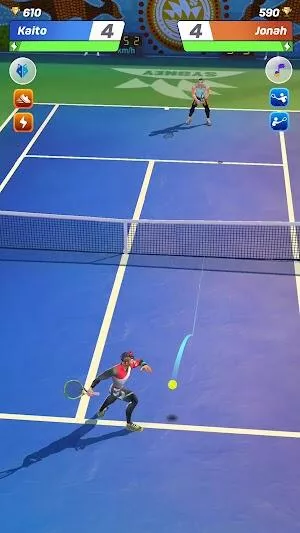 tennis clash mod apk