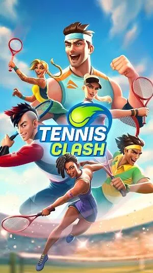 tennis clash mod apk 2022