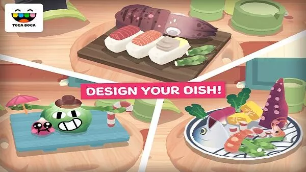 toca kitchen sushi apk unlimited money