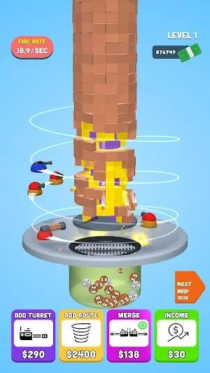 tower crusher mod apk unlimited money