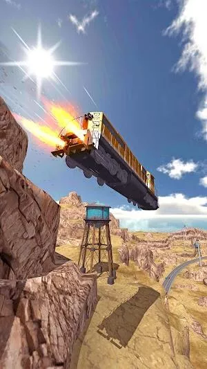 train ramp jumping mod apk for android