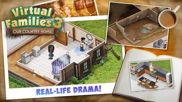 virtual families 3 mod apk unlimited money