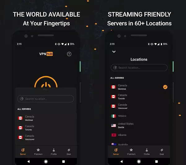 vpnhub mod apk free download