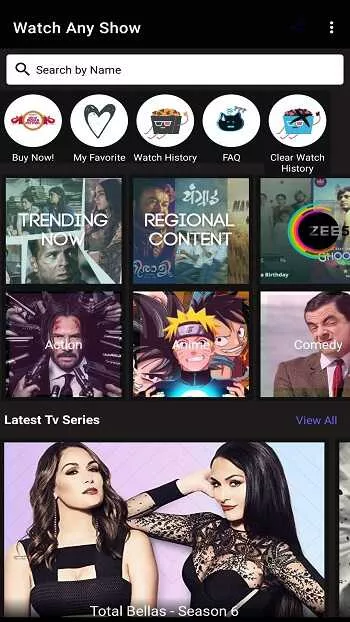 watch any show mod apk