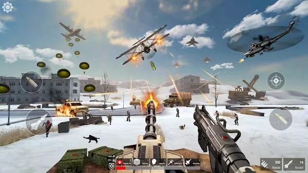 world war fight for freedom mod apk