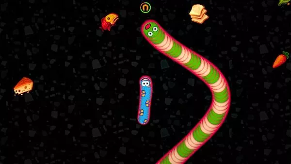 worms zone mod apk no death