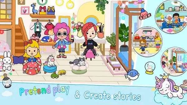 yoya busy life world mod apk versi terbaru